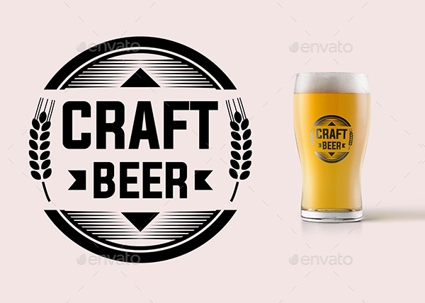 Beer Badge Logo Design