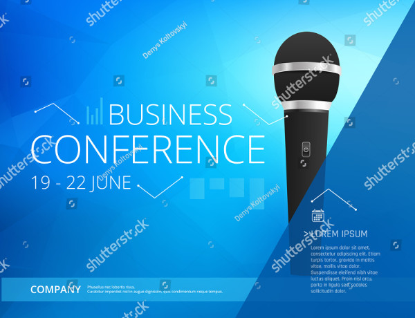 Business Conference Design Poster Template