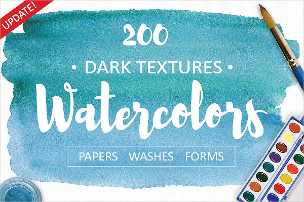 Dark Watercolor Textures