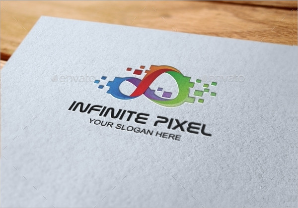 Infinite Pixel Logo Template