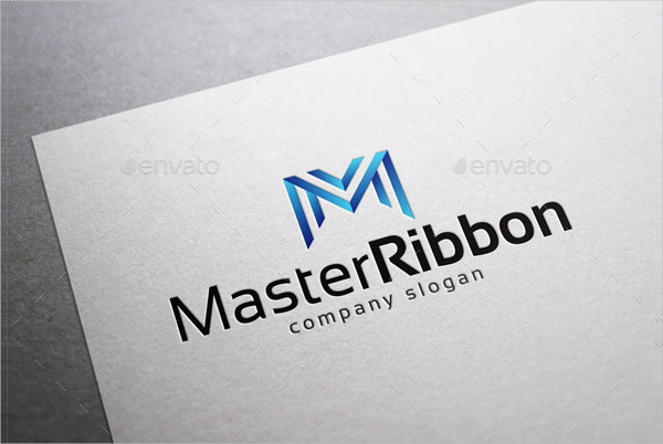 Master Ribbon Logo Template