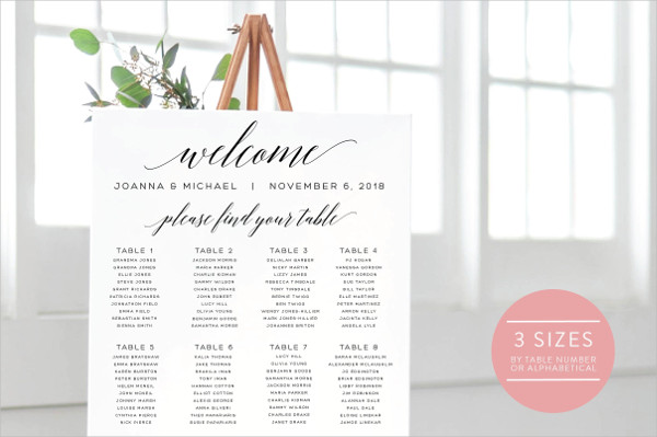 11 Wedding Seating Chart Templates Free Vector Psd Ai Eps Format