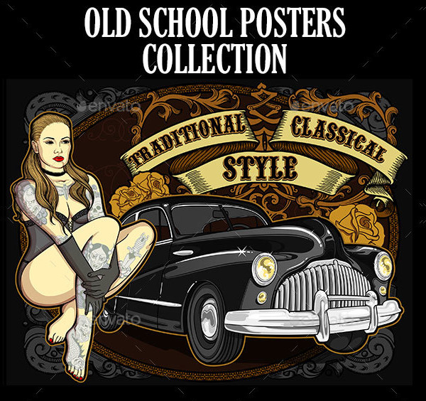 Old School Posters Collection