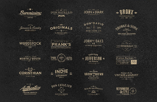 Perfect Vintage Logos Bundle