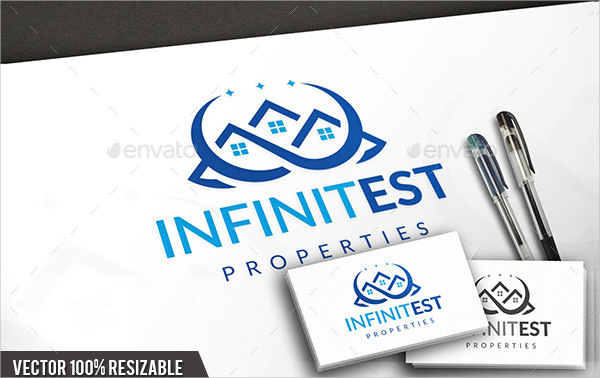 Real Estate Infinite Logo Templates
