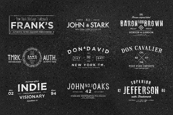 Vintage Labels & Logos