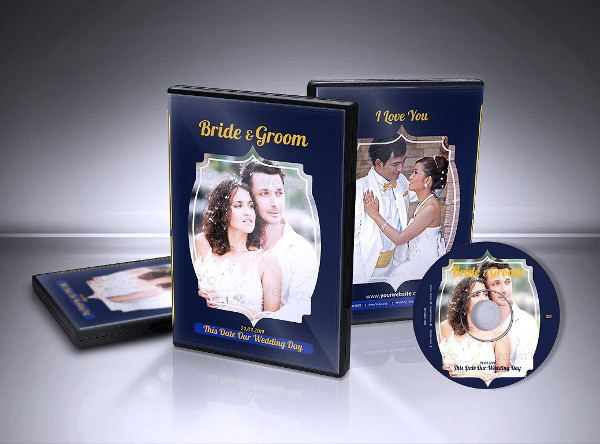 Wedding DVD Covers Template