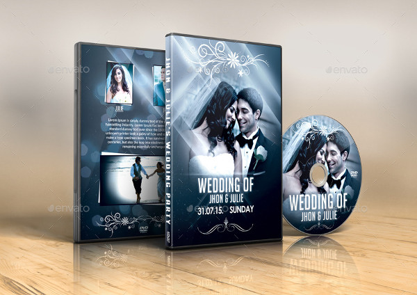 Weddings And Funeral DVD Cover Template