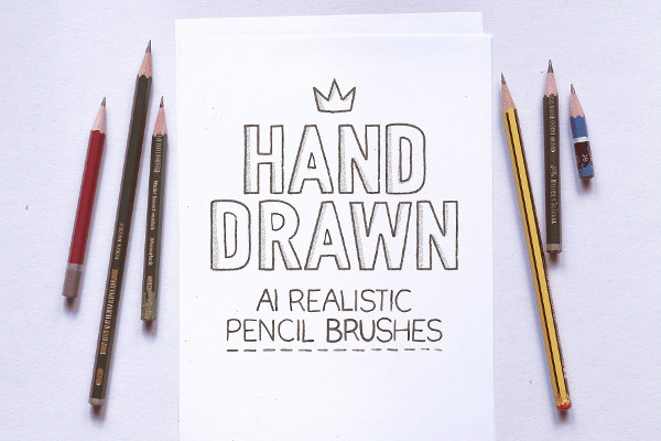 Realistic Pencil Brushes