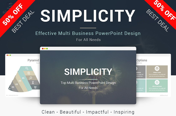 Best Simplicity PowerPoint Design