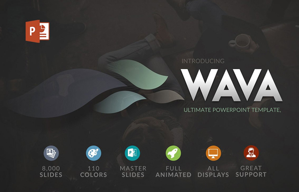 Best Wava PowerPoint Template