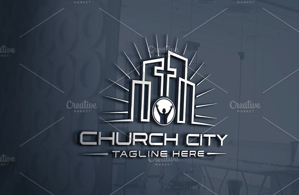 Church City Logo Template