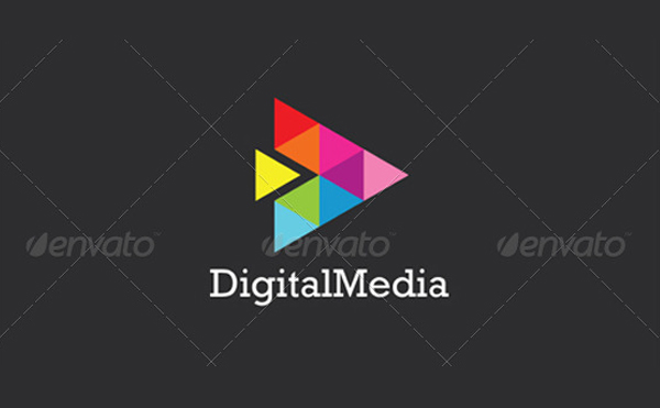 Digital Media Business Logo Design