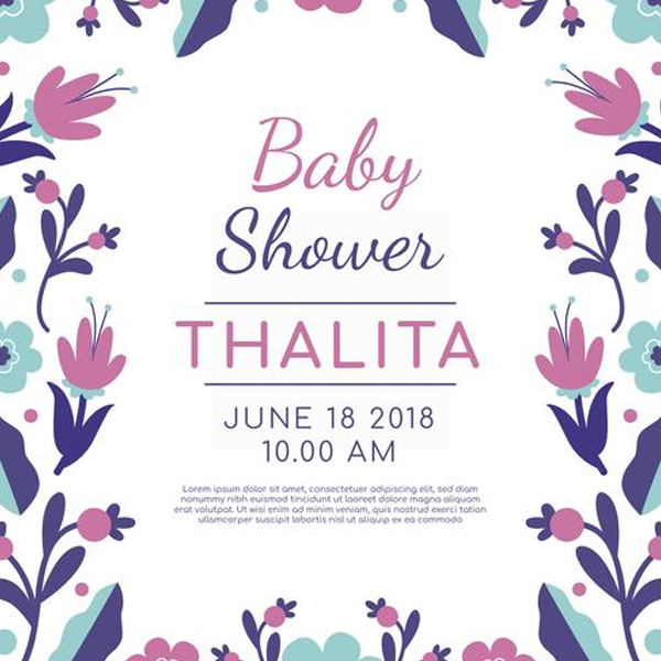 Free Download Baby Shower Invitation