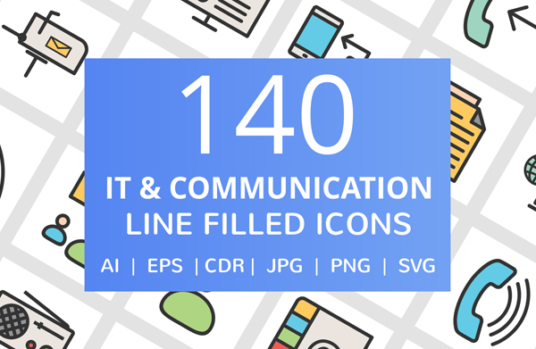 IT and Communication Android Icons