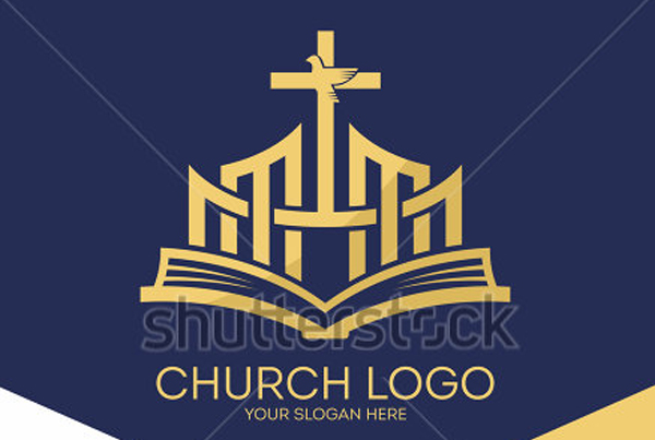 Modern Christian symbol Church Logo