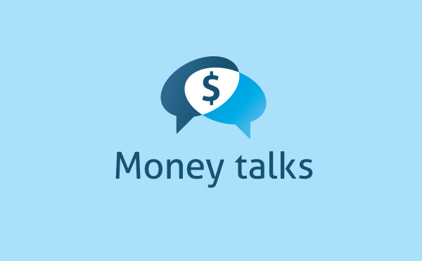 Money Talks Business logo Design