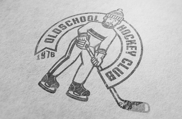 Stunning Hockey Character Logos