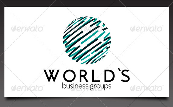 World Business Group Logo Template
