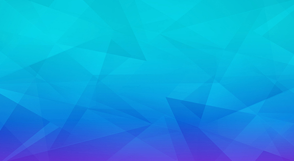 Abstract Geometric Polygonal Blue Background