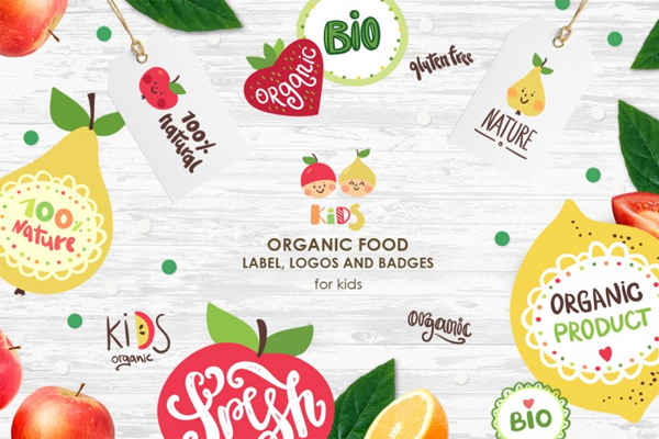 Best Organic Food Logo Design Templates