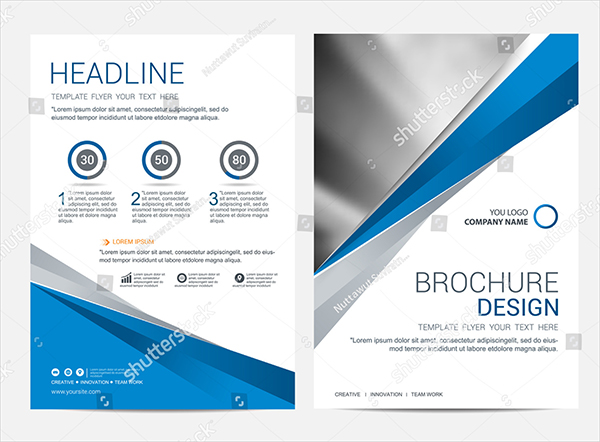 Corporate Brochure Template Vector Design