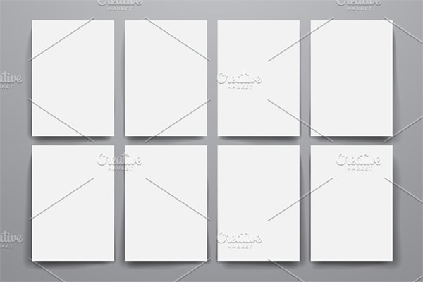Modern Blank Brochure Templates