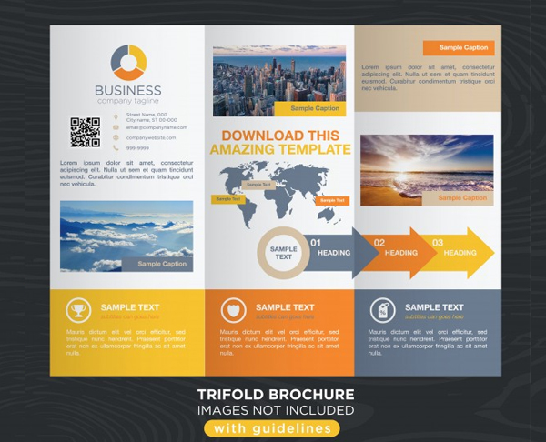 Free Download Colorful Travel Business Brochure Template