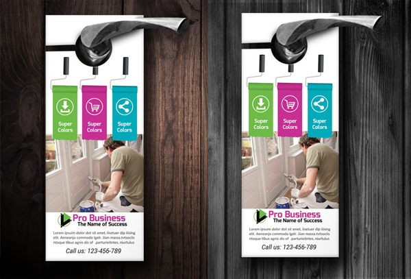 House Painter Door Hangers