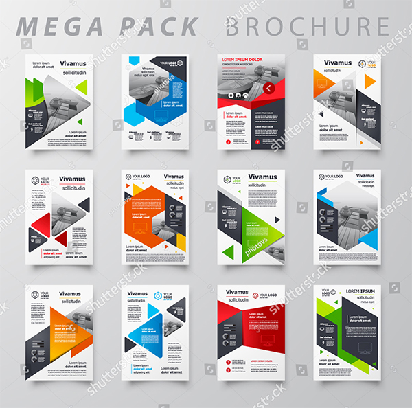 Mega Pack Brochure Design Templates