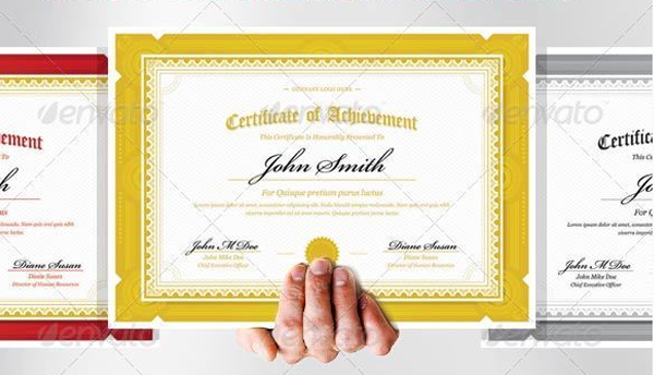 Modern Classy Diploma Award Certificates