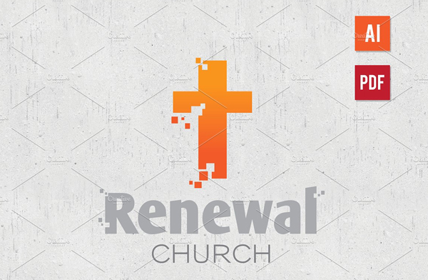 Renewal Church Logo Template