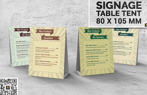 Retro Coffee Shop Menu Template