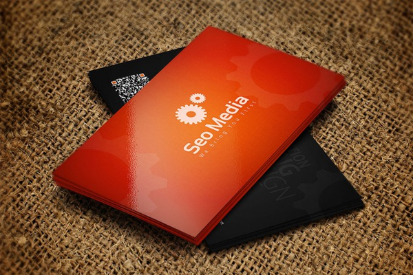 SEO Business Card Design