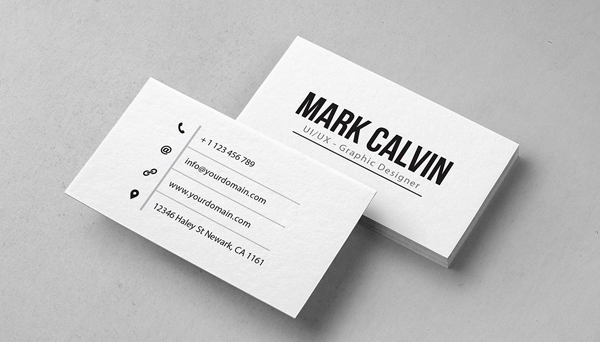 Simple Individual Business Card