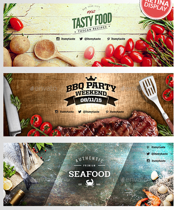 Tasty Food Restaurant Facebook Timeline