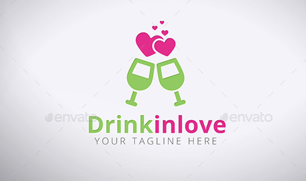 Vector Drink Logo Template