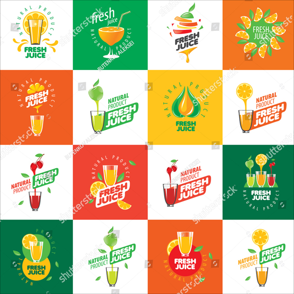 Vector Drink Logos Template