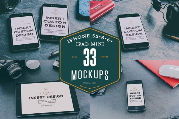 iPhone & iPad Mockup Templates