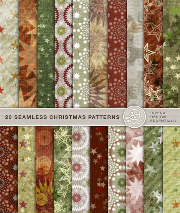 20 Seamless Christmas Patterns