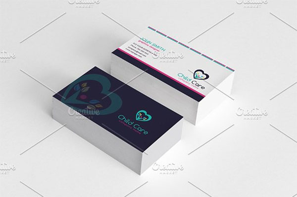 Daycare Business Card and Logo Design
