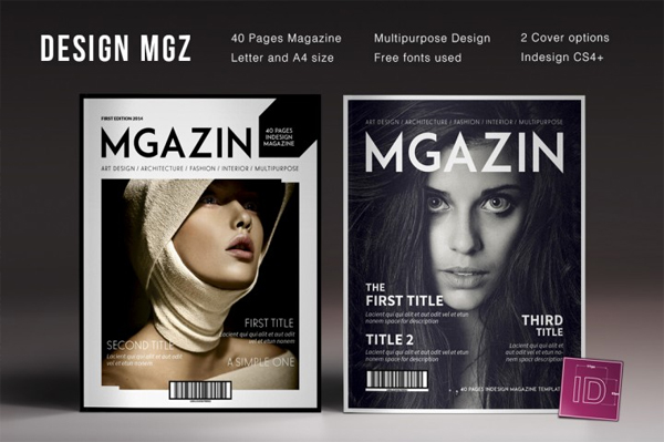 Design Magazine Indesign Template