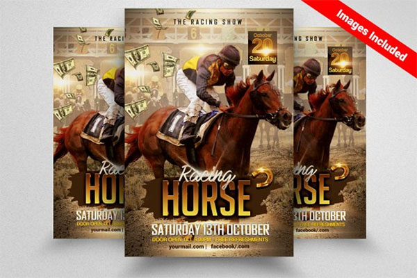 Horse Racing Championship Flyer