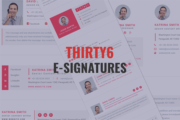PSD Email Signatures