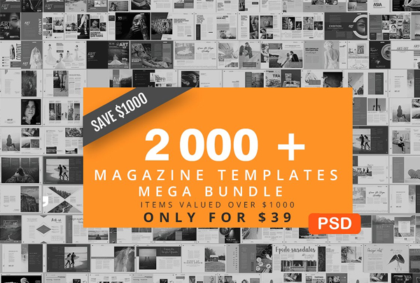Simple 2000+ Magazines Bundle
