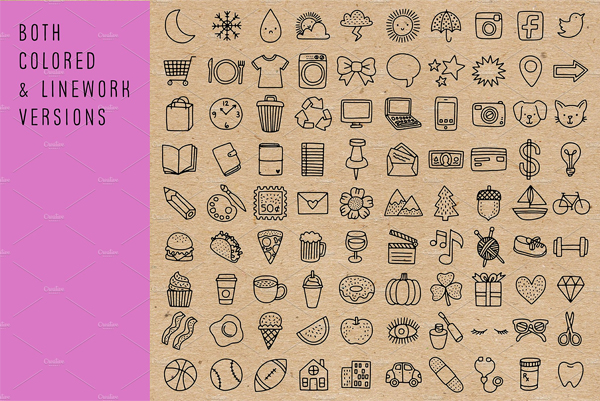 Vector Planner High Quality Icons