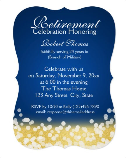 32 Retirement Party Invitation Templates Free Psd Vector Downloads