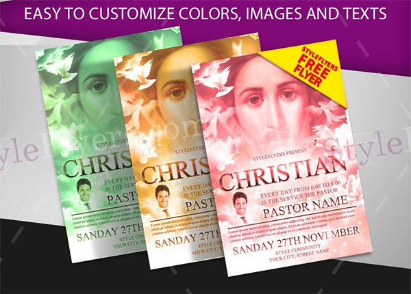 Christian Free PSD Flyer Template