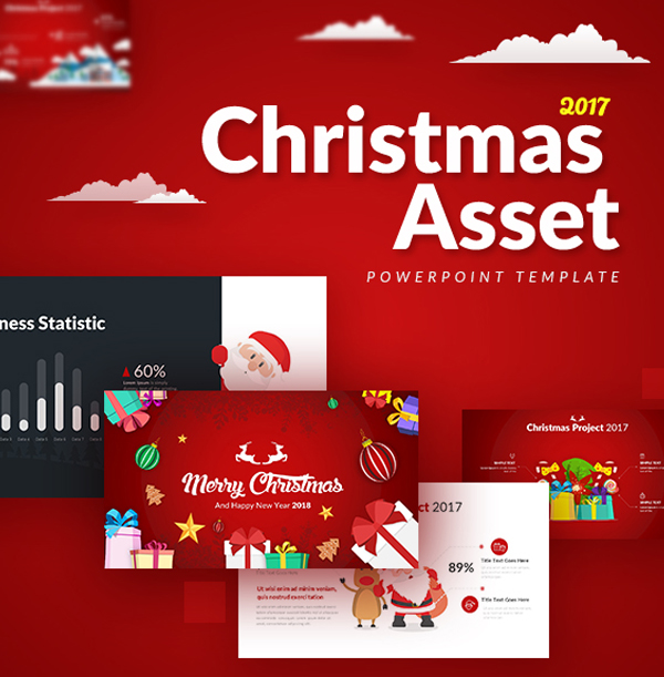 Christmas Asset Powerpoint Template