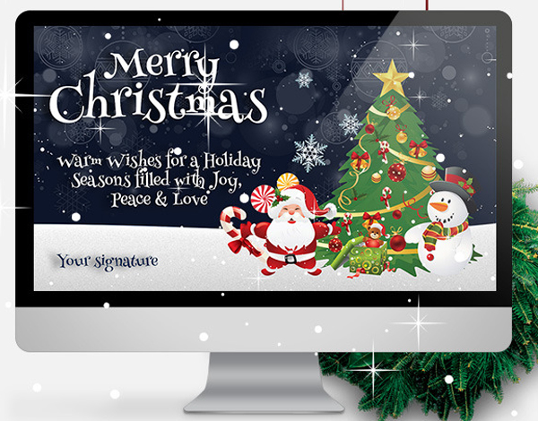 Christmas Powerpoint Animated Cards